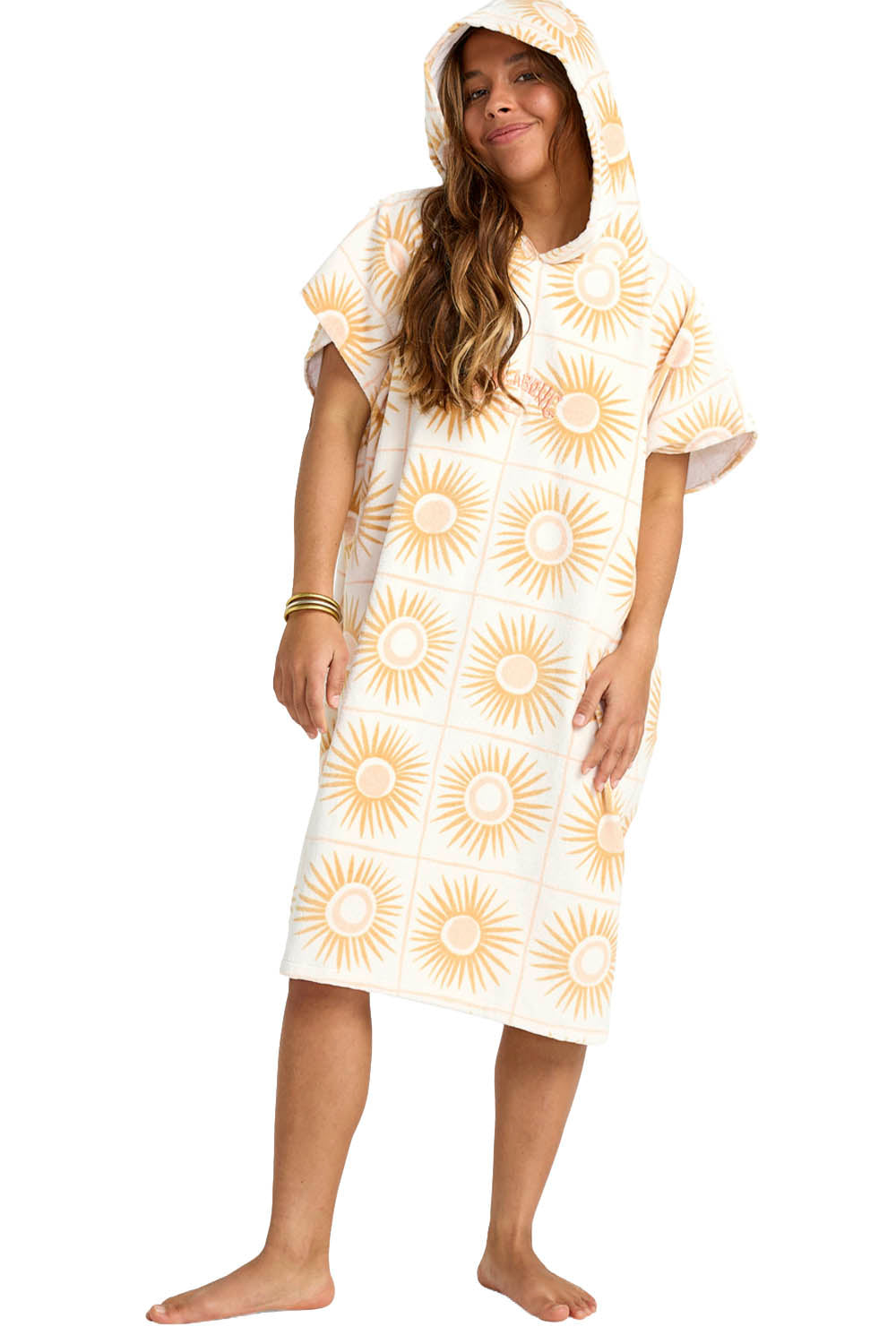 BILLABONG - HOODED TOWEL - WOMAN - SALT CRYSTAL