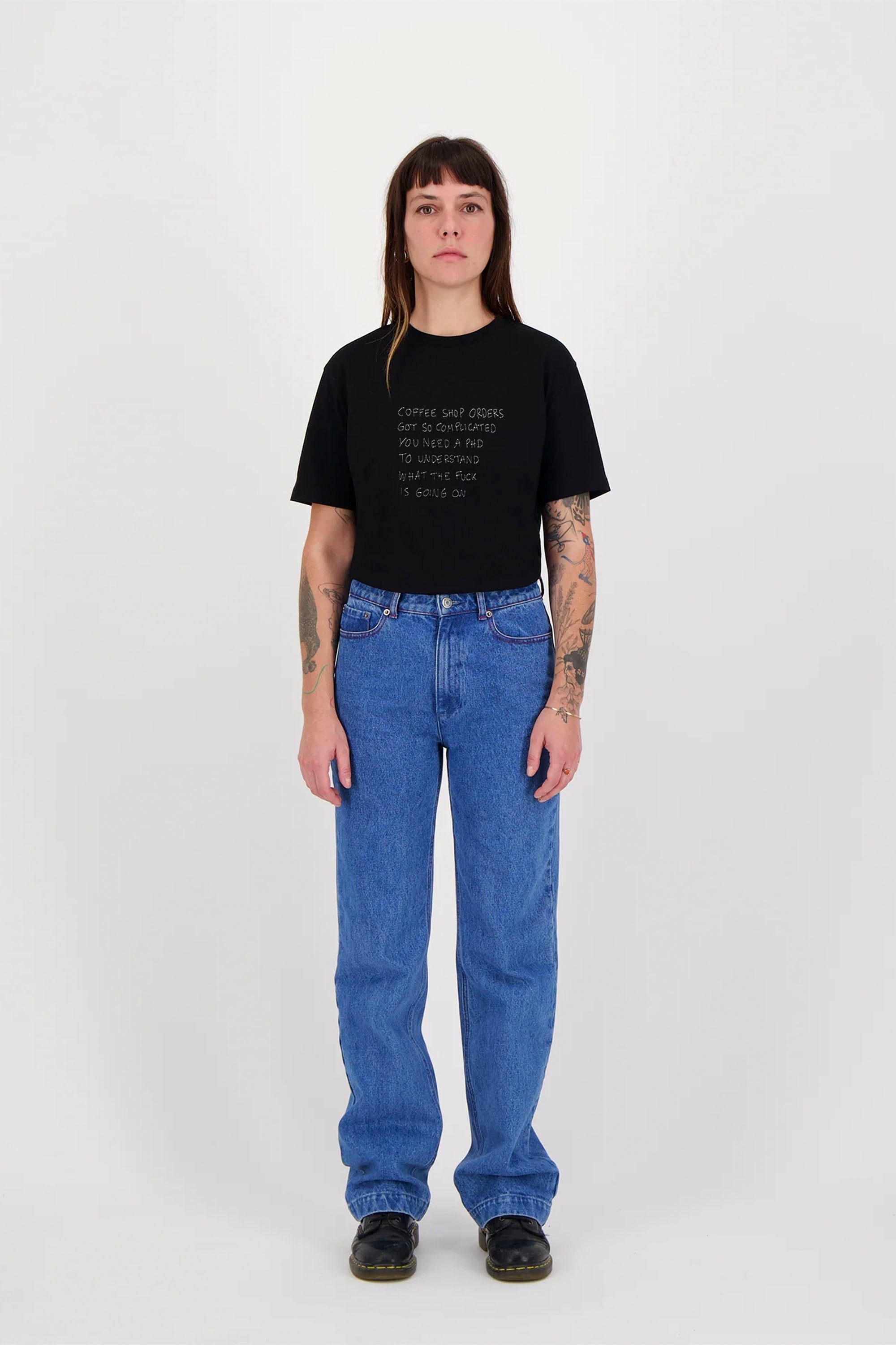 ENCRÉ - COFFEE SHOP ORDER T-SHIRT