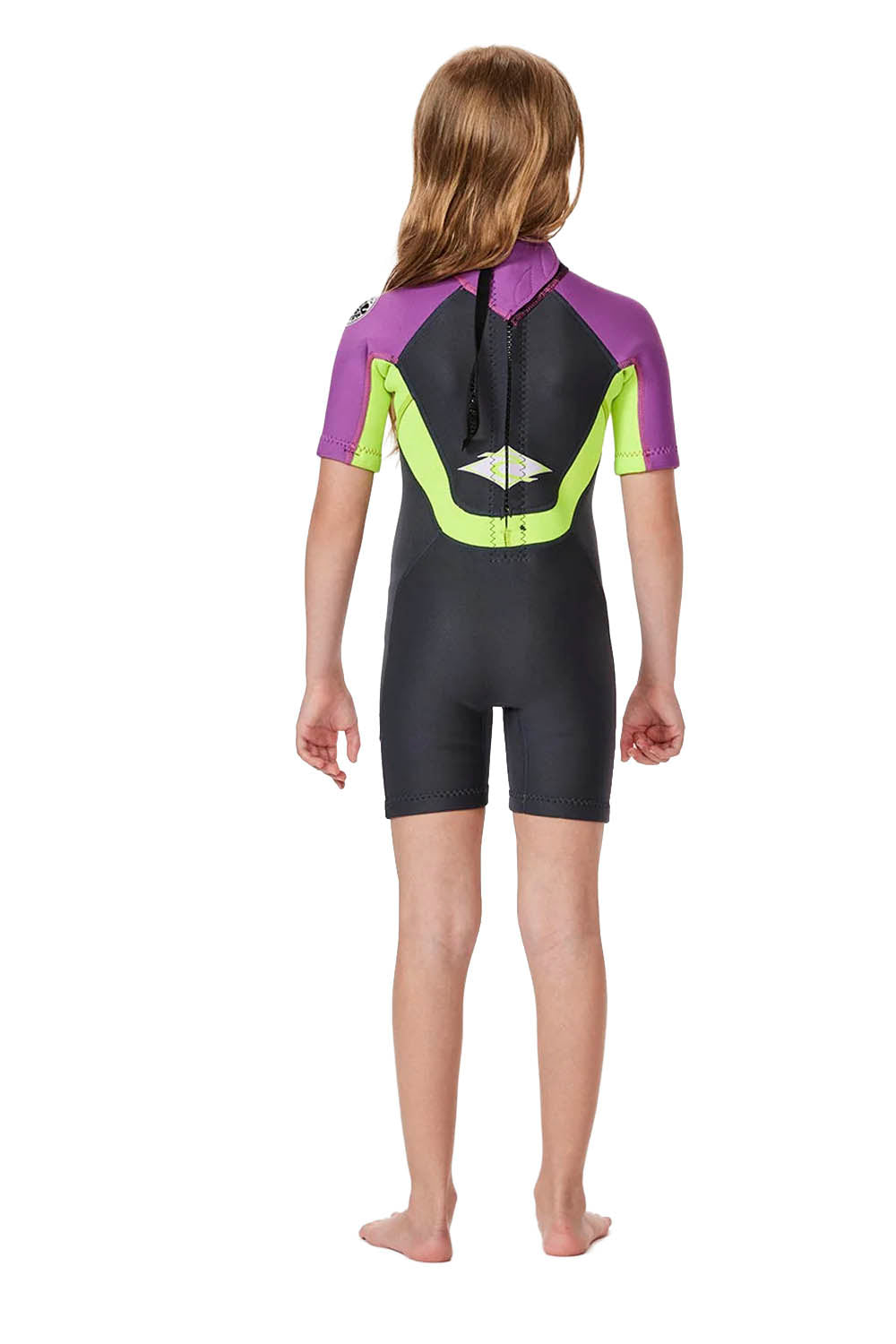 RIP CURL - GROMS OMEGA - 1.5MM - BACK ZIP - PURPLE - TODDLER