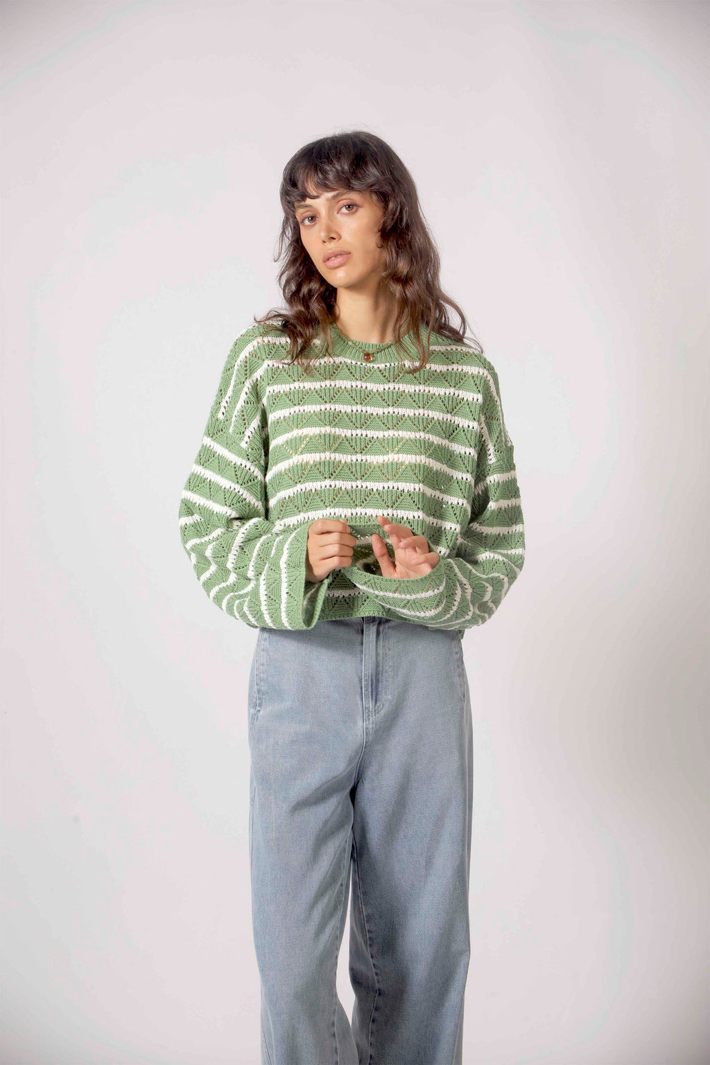 THE KORNER - STRIPED SWEATER