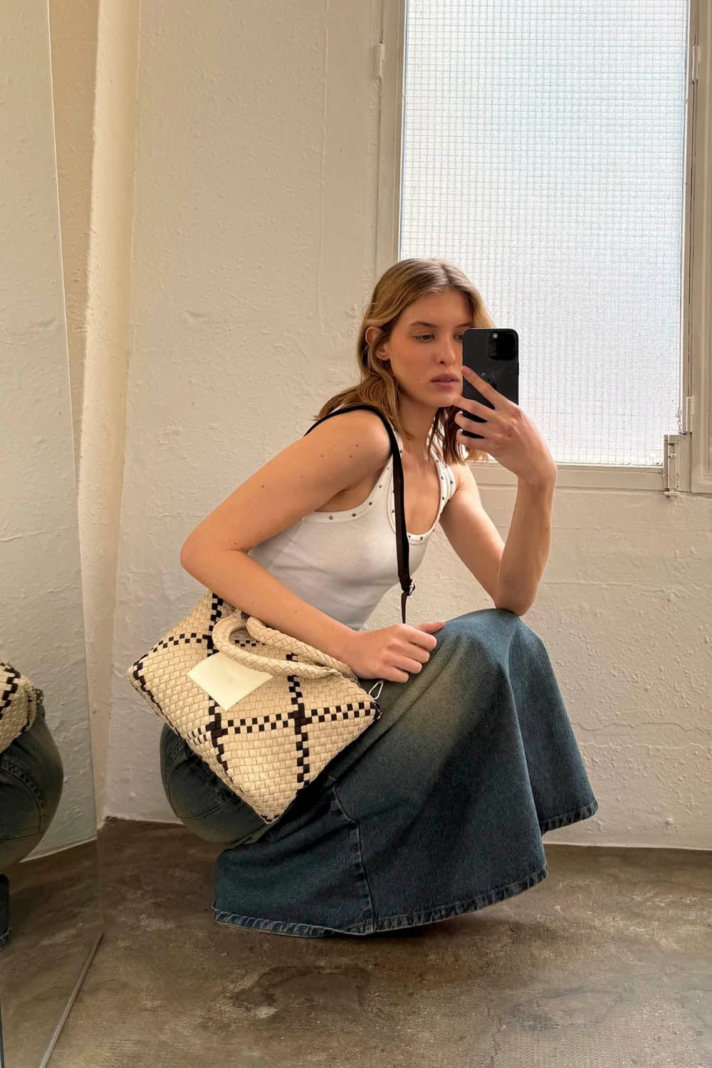VERB TO DO - AMELIA BAG - CHILL VIBES - BEIGE/DARK BROWN
