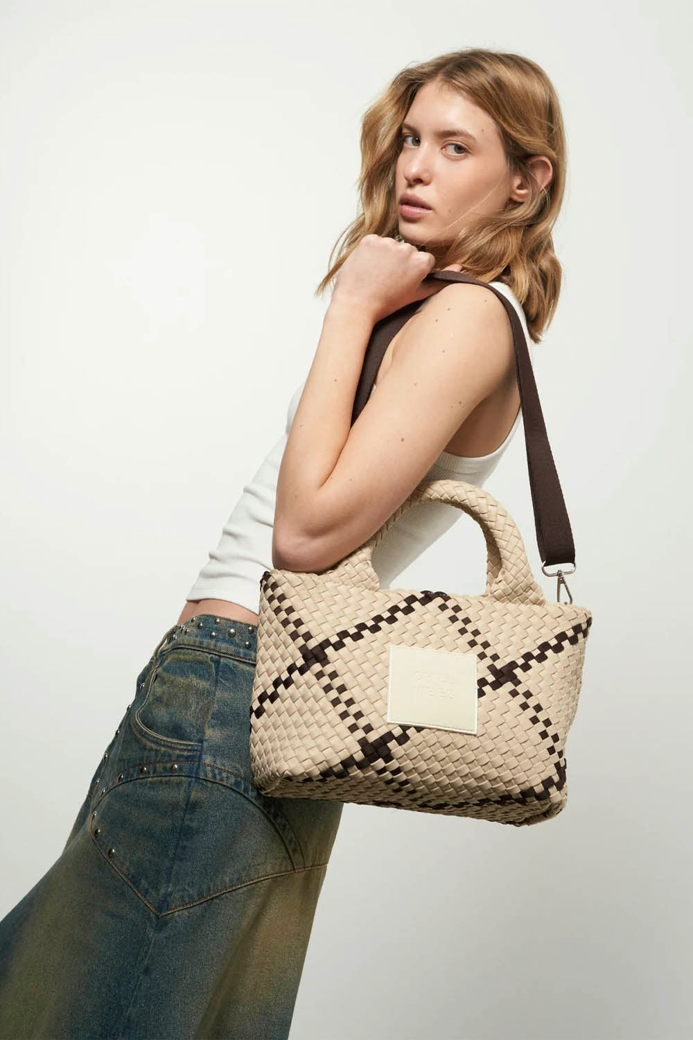 VERB TO DO - AMELIA BAG - CHILL VIBES - BEIGE/DARK BROWN