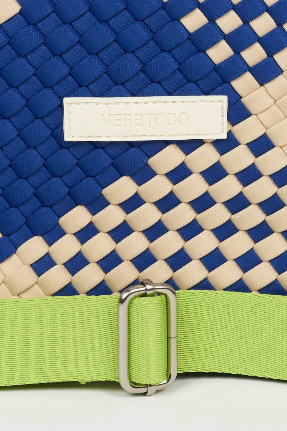 VERB TO DO - AMELIA BAG - LIFE IS SIMPLE - BEIGE/BLUE