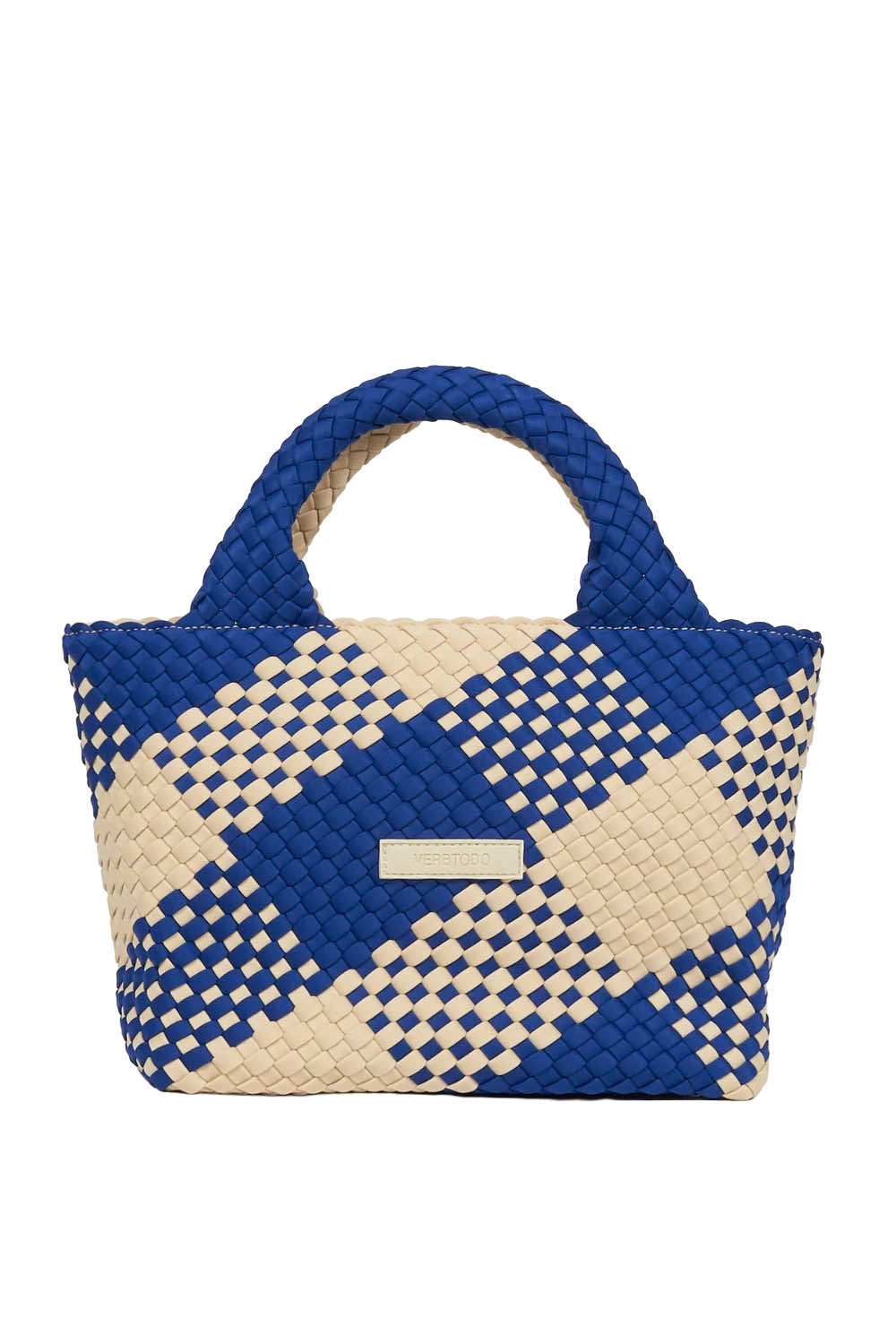 VERB TO DO - AMELIA BAG - LIFE IS SIMPLE - BEIGE/BLUE