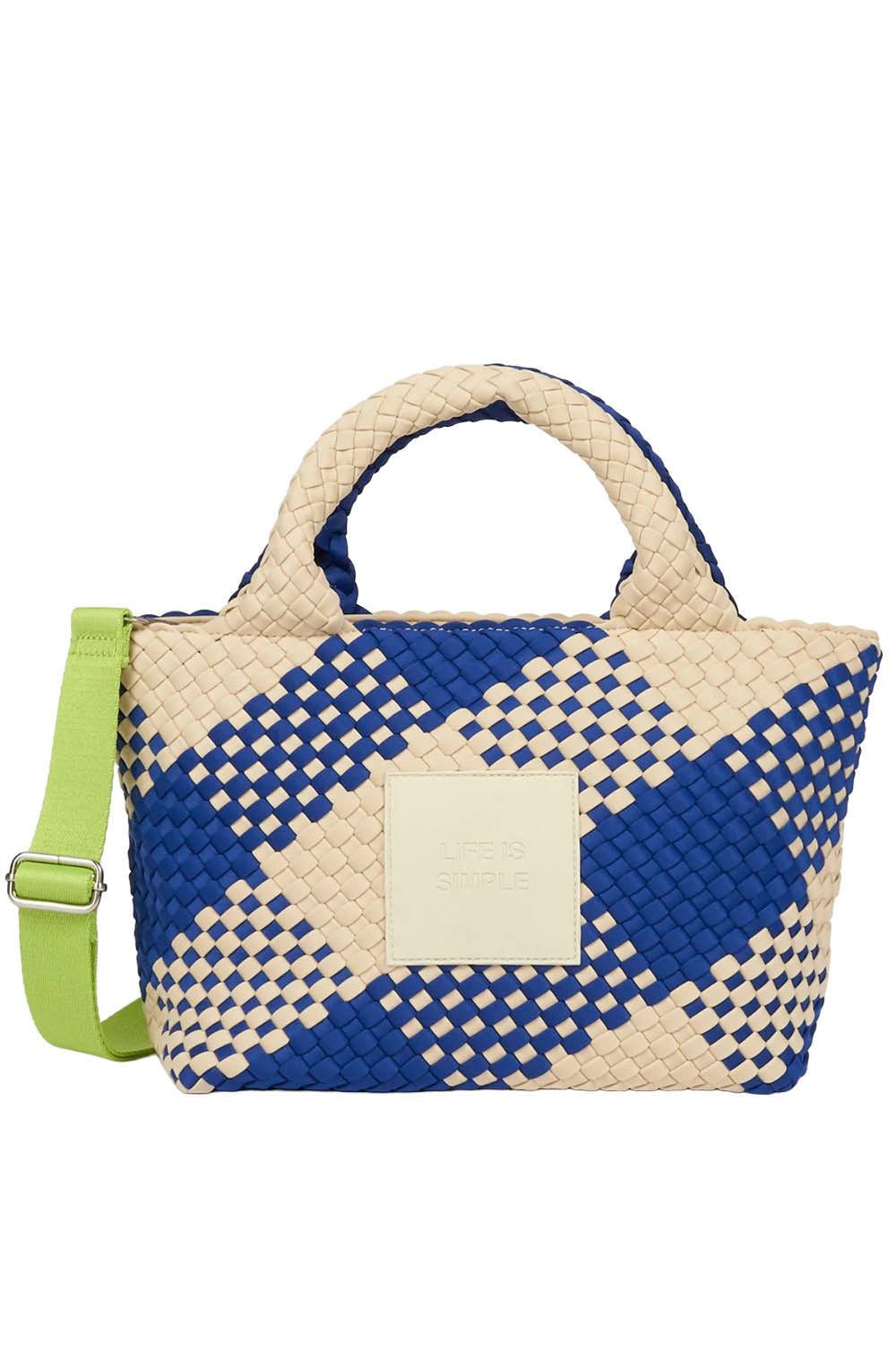 VERB TO DO - AMELIA BAG - LIFE IS SIMPLE - BEIGE/BLUE