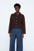 WILD PONY - BROWN CARDIGAN
