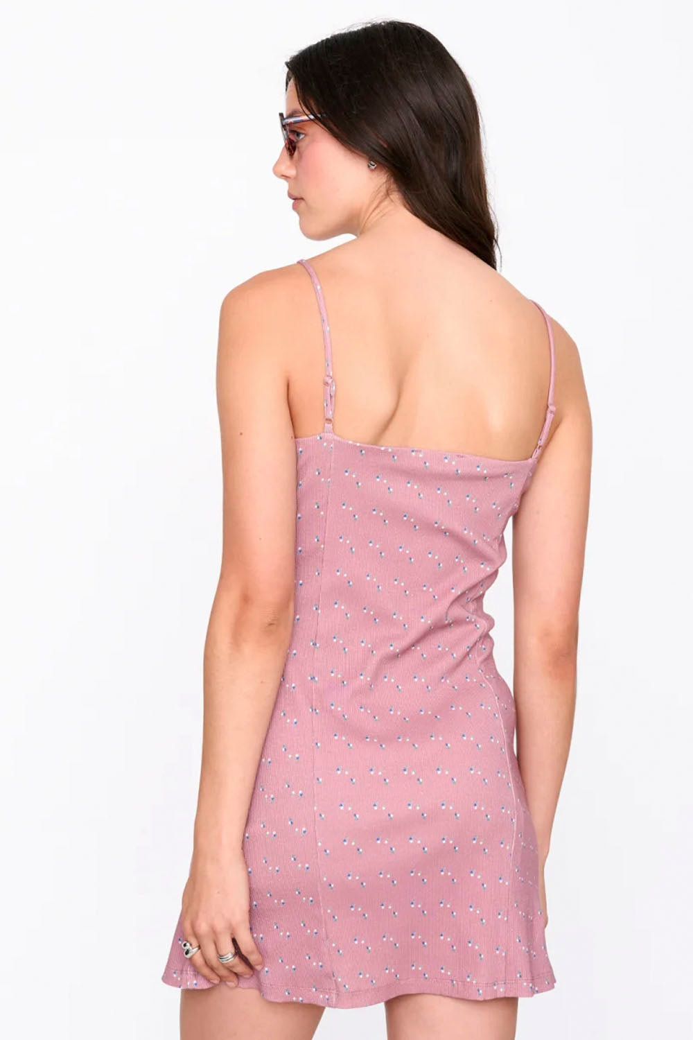 24COLOURS - FLOWERED ROSE DRESS