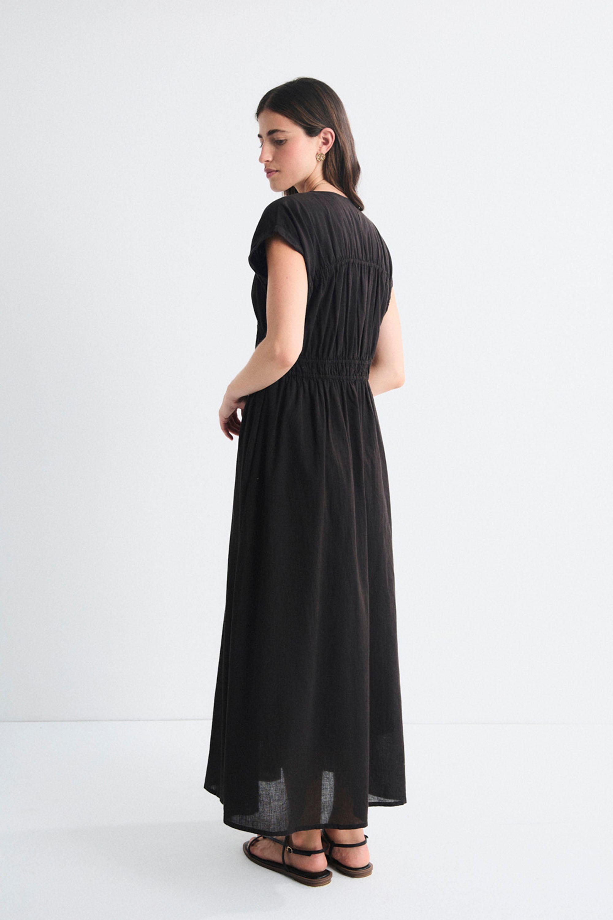 MUS & BOMBON - GRETA DRESS - NEGRO