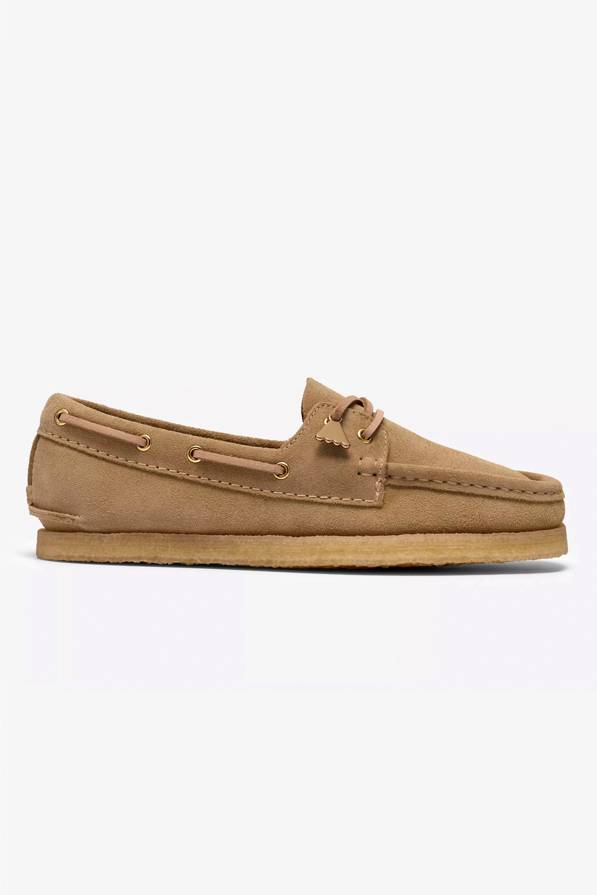 CLARKS - GODNEY BOAT - MAPLE SUEDE - WOMAN