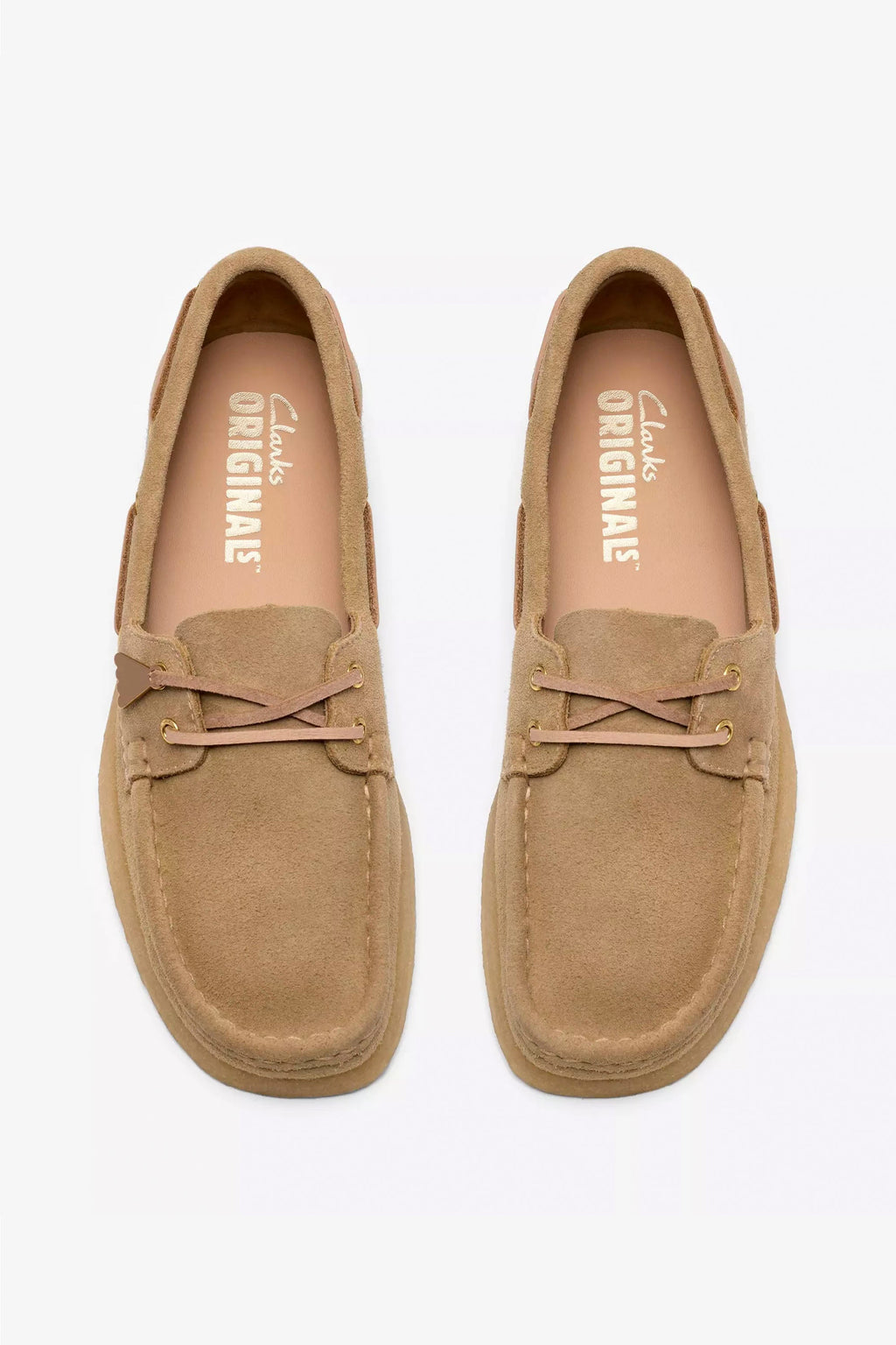 CLARKS - GODNEY BOAT - MAPLE SUEDE - WOMAN