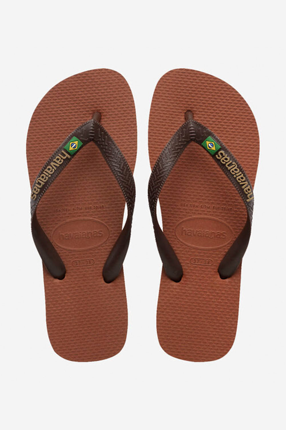 HAVAIANAS - BRASIL LOGO - RUST COFFEE - WOMAN