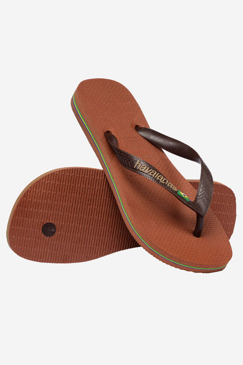 HAVAIANAS - BRASIL LOGO - RUST COFFEE - WOMAN