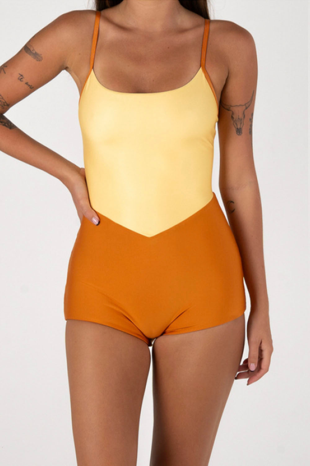 INNER RELM - HOLIDAY SURF SUIT - BUTTERCREAM