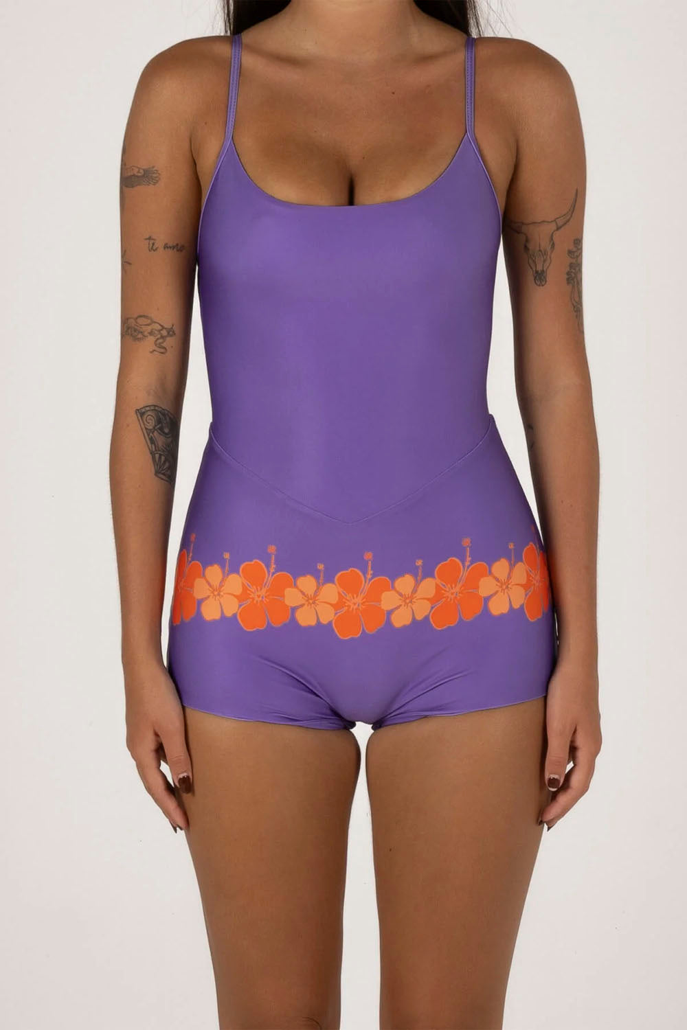 INNER RELM - HOLIDAY SURF SUIT - PURPLE