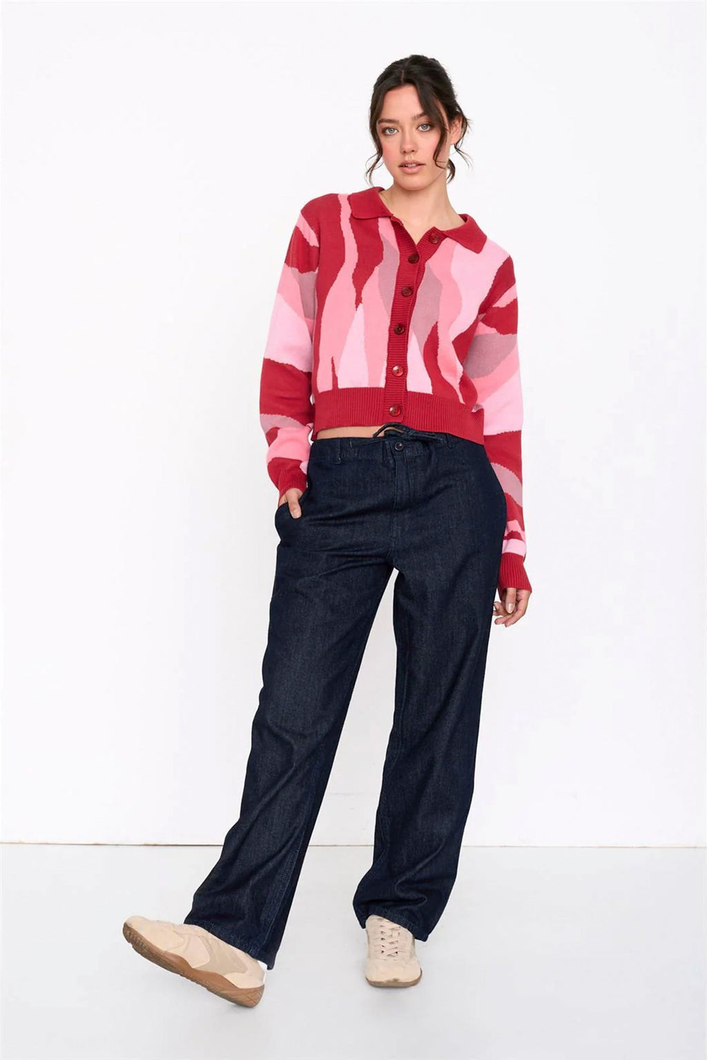 24COLOURS - PINK CARDIGAN