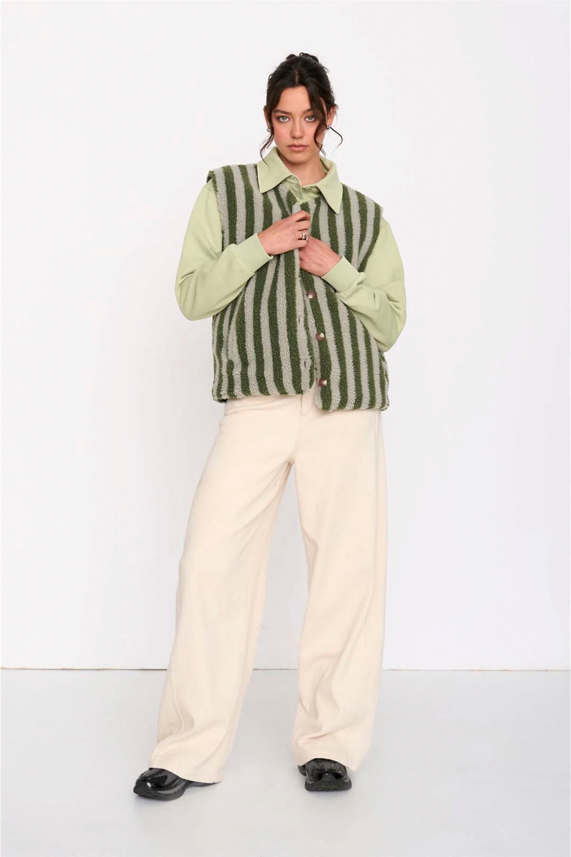 24COLOURS - STRIPED VEST