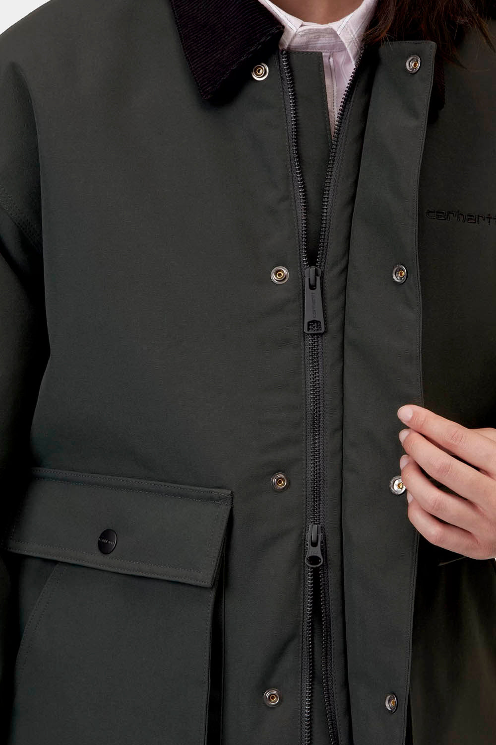 CARHARTT WIP - QUENTIN JACKET - WOMAN - RAVEN