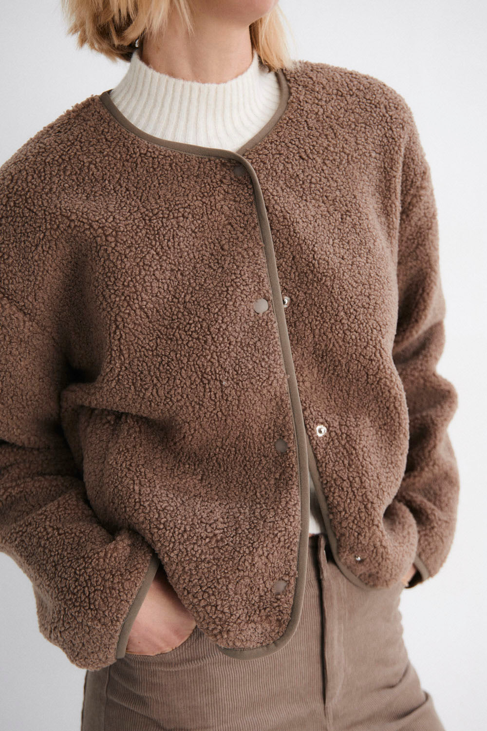 MUS & BOMBON - ELOA POLAR FLEECE JACKET