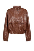 CO´COUTURE - RICHACC BOMBER - COGNAC