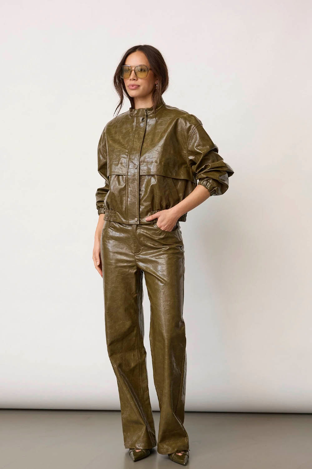 CO´COUTURE - RICHACC BOMBER - OLIVE