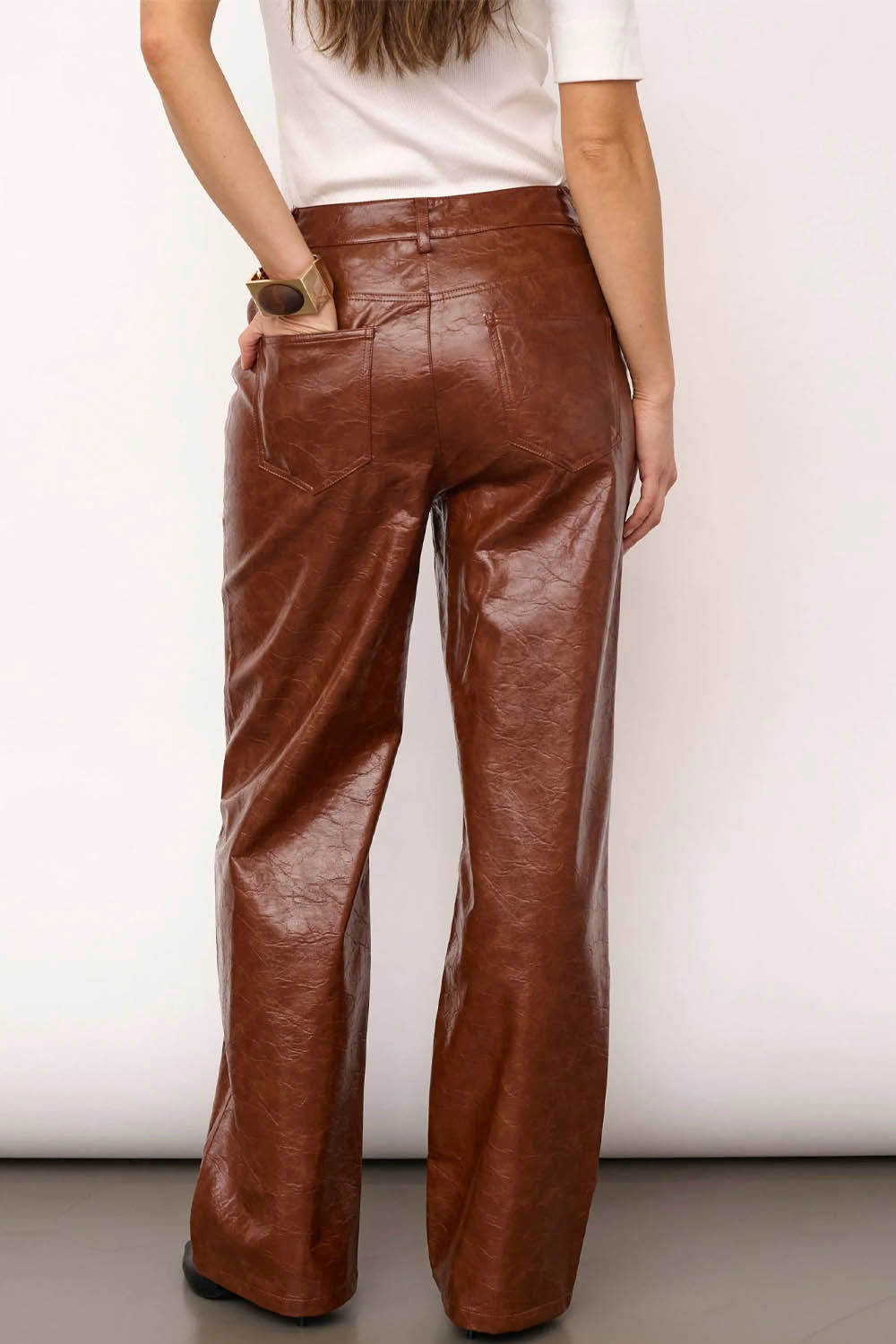 CO´COUTURE - RICHACC PANT - COGNAC