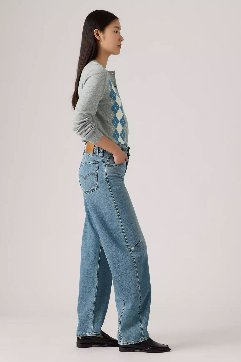LEVIS - BAGGY DAD BARREL PANT - EASY DAYS BARREL