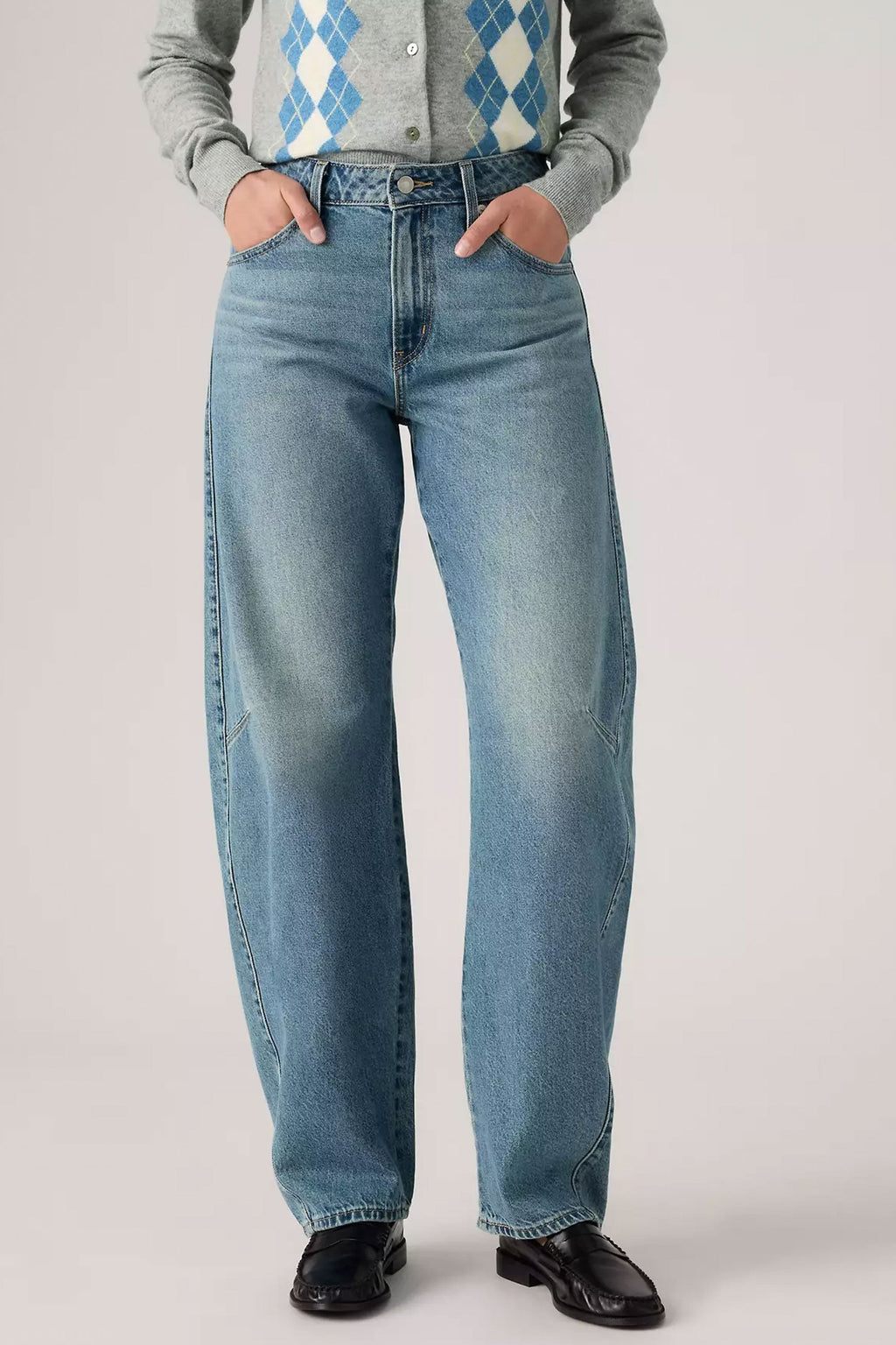 LEVIS - BAGGY DAD BARREL PANT - EASY DAYS BARREL