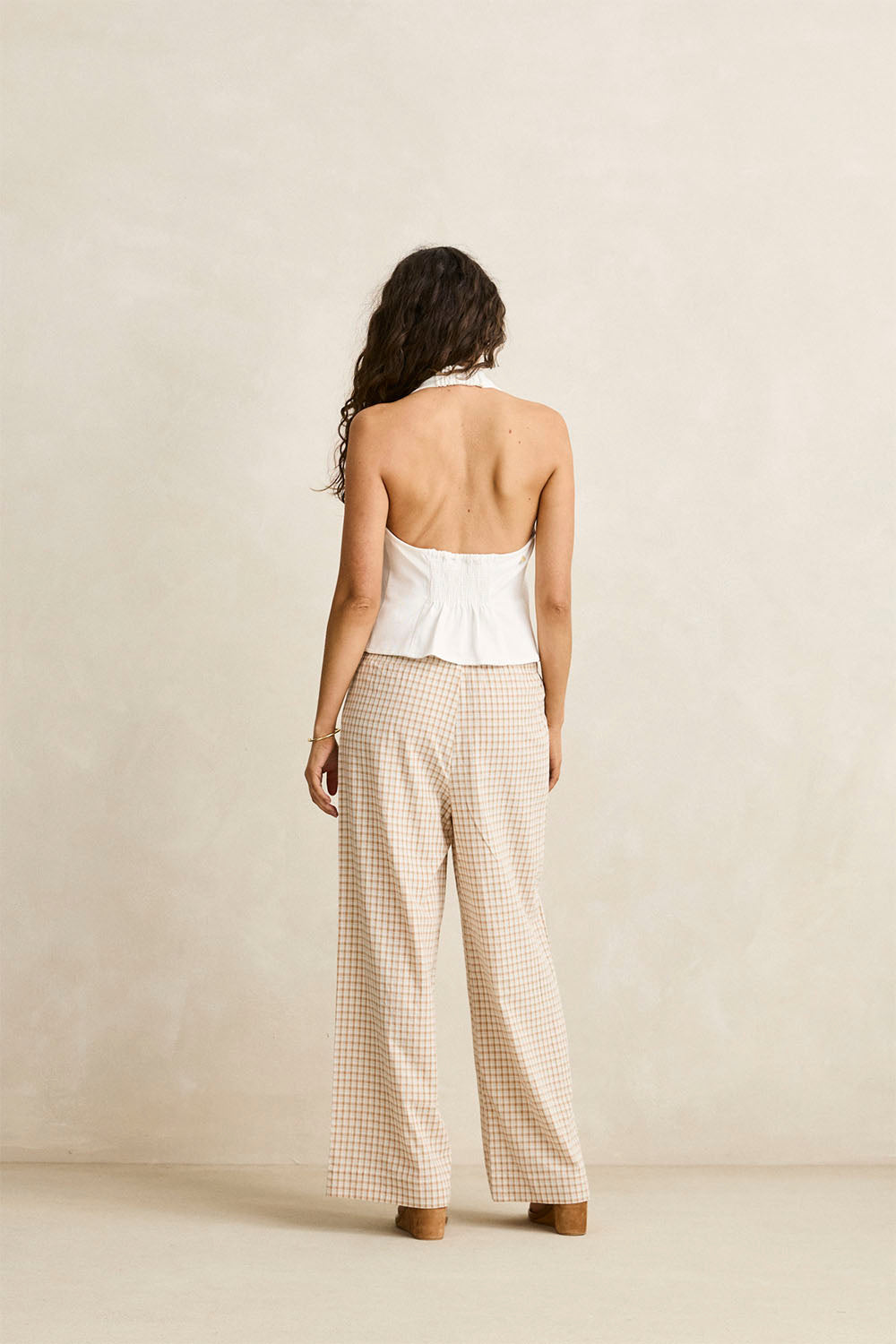 RHYTHM - LONDON CHECK BEACH PANT