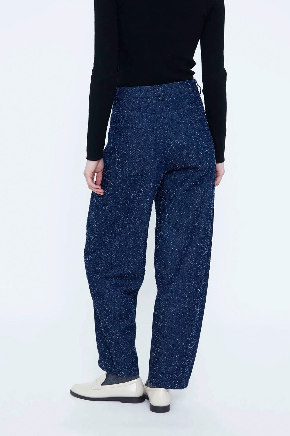 WILD PONY - TEXTURED DENIM PANT