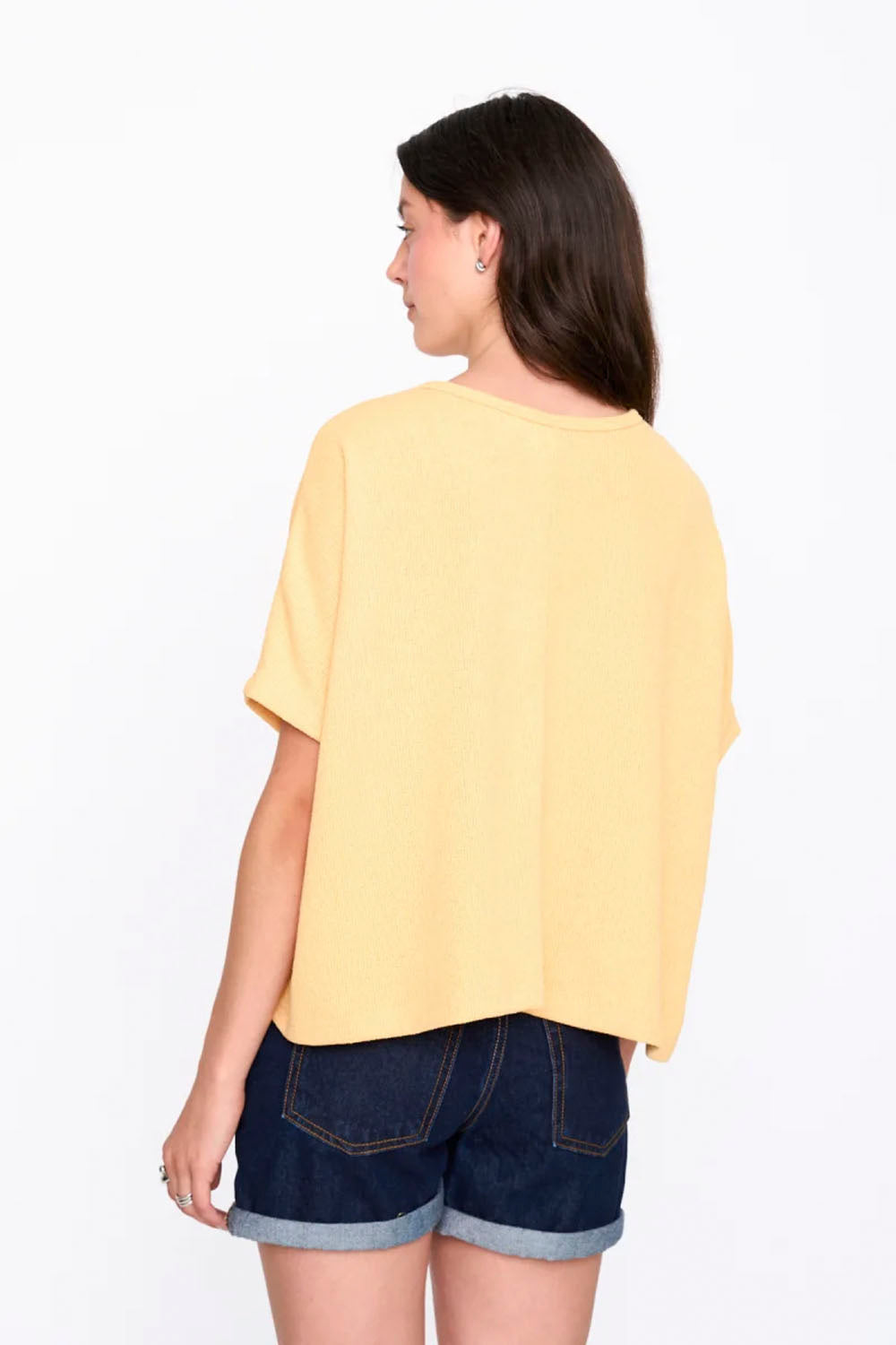 24COLOURS - OVERSIZED CROP T-SHIRT