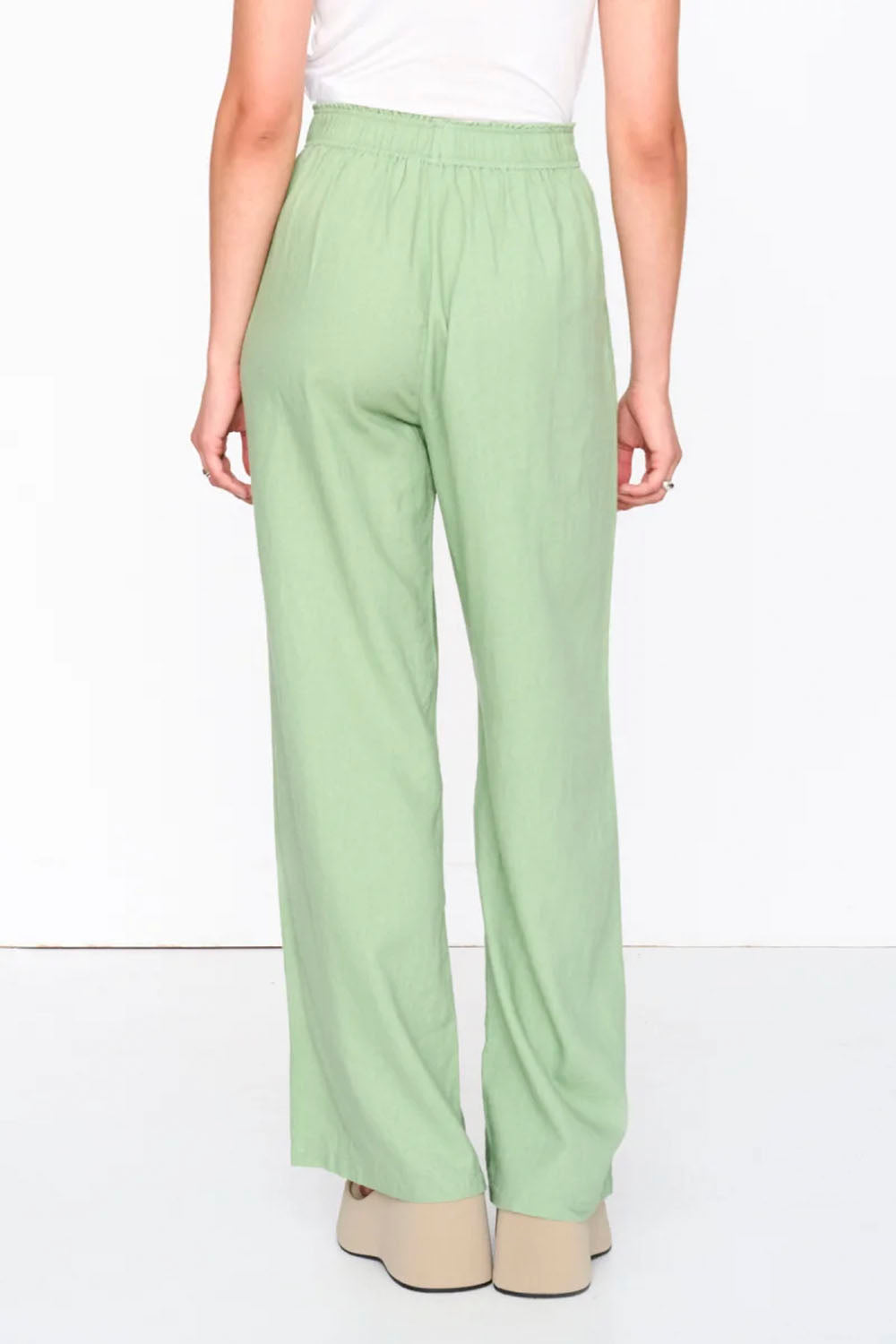 24COLOURS - SUMMER PANTS - GREEN