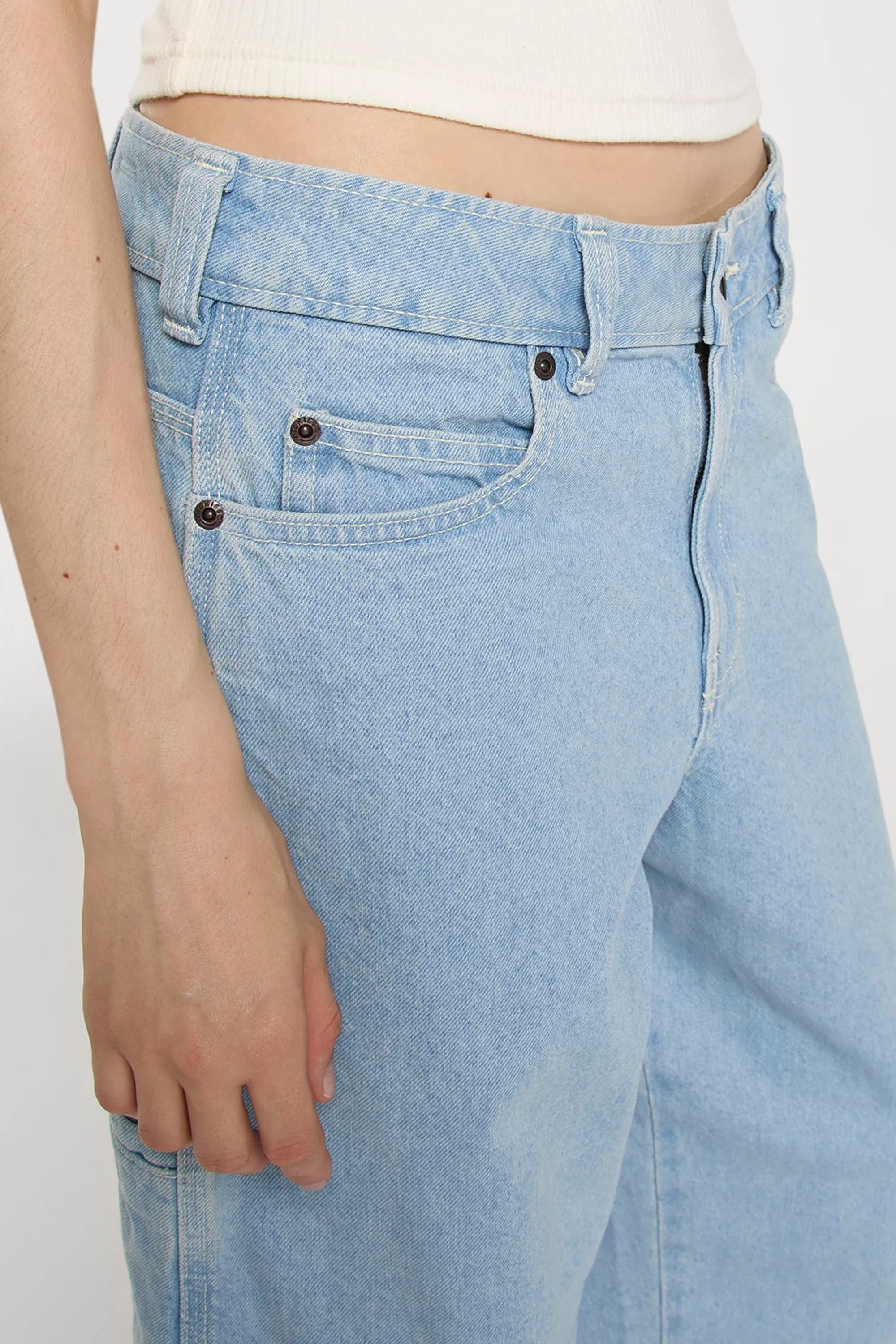 DICKIES - 957 LOOSE TAPERED WORK JEAN - VINTAGE AGED BLUE