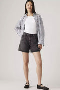 LEVIS - HIGH BAGGY SHORT - WHERES MY PHONE