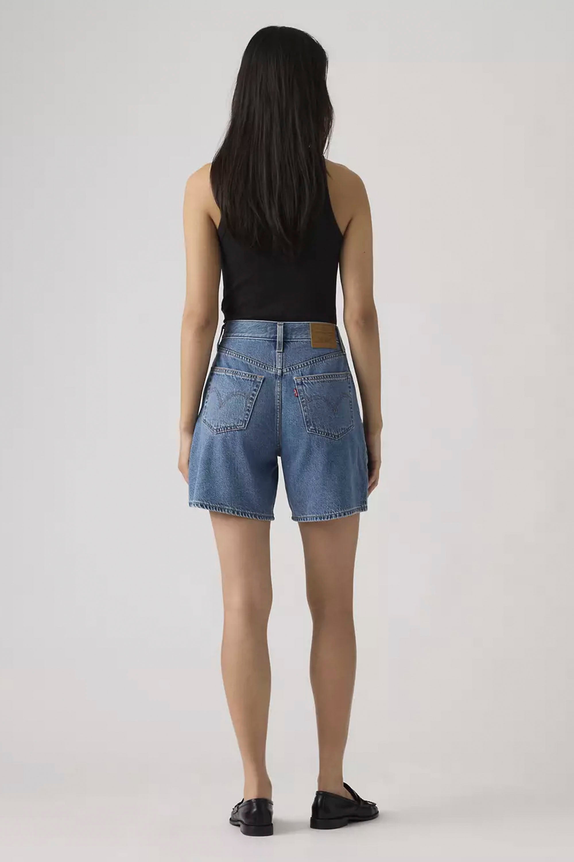 LEVIS - HIGH BAGGY SHORT - OWN IT TENCEL