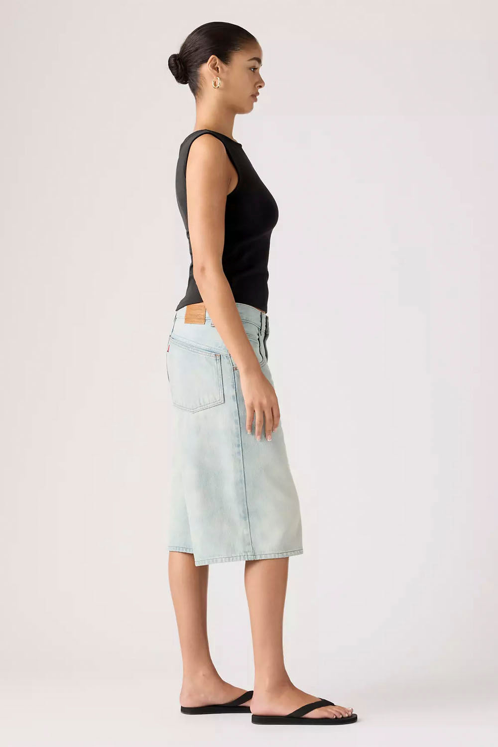 LEVIS - SUPER BAGGY JORT - CIELITO LINDO