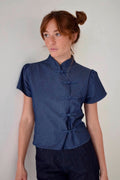 MIND TRAVELER BCN - LUCY DENIM BLOUSE