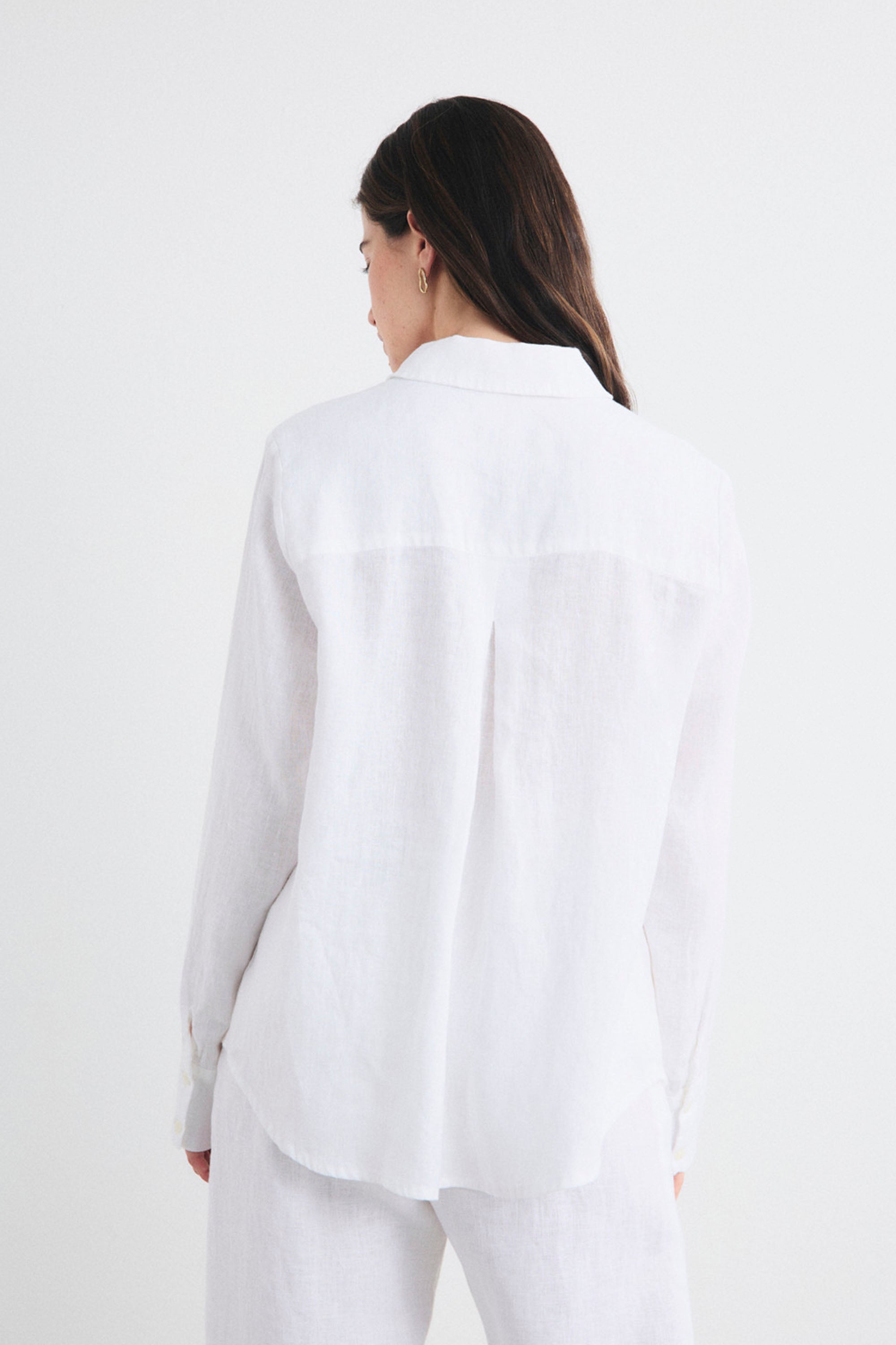 MUS & BOMBON - AURORA SHIRT - BLANCO