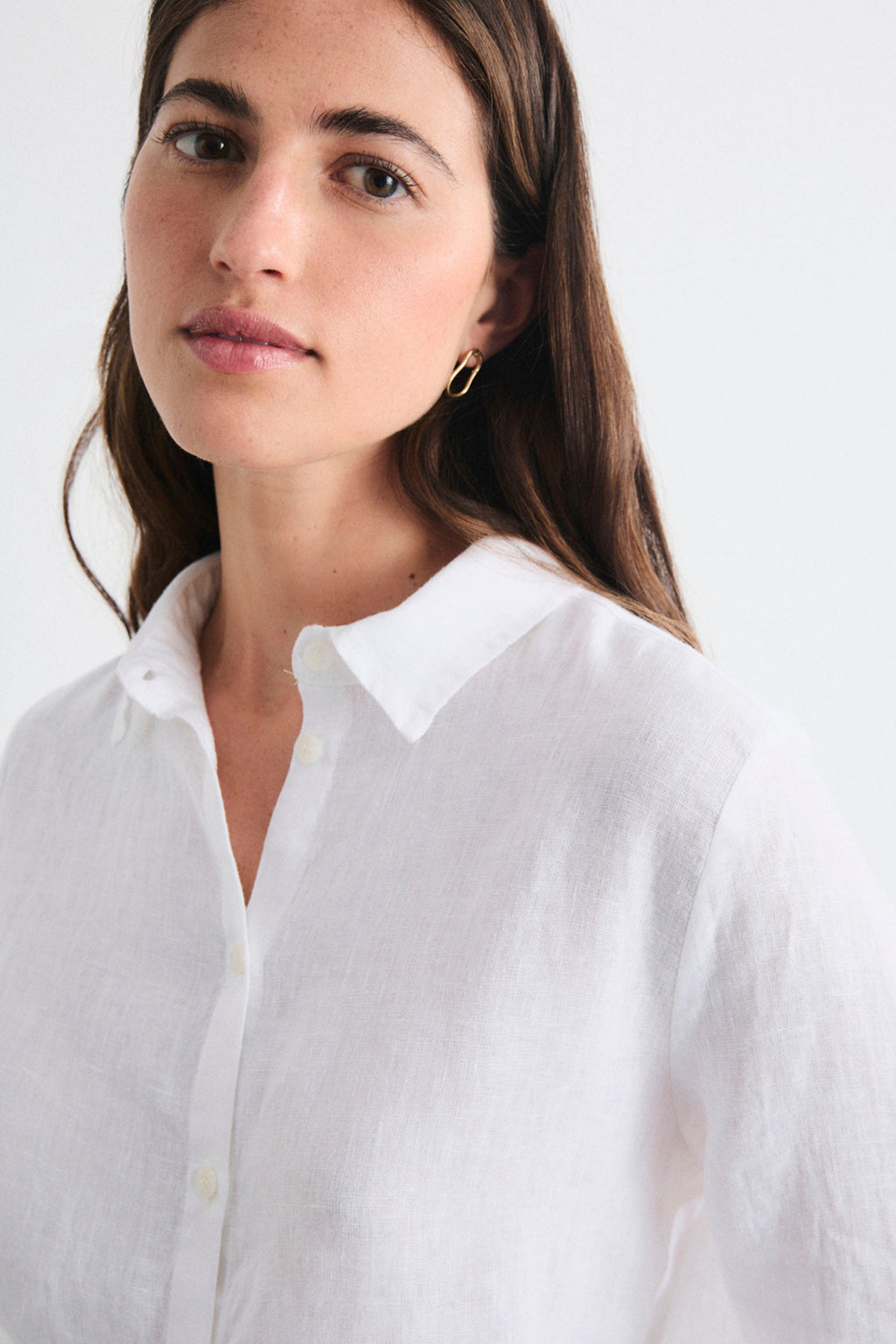 MUS & BOMBON - AURORA SHIRT - BLANCO