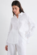 MUS & BOMBON - AURORA SHIRT - BLANCO