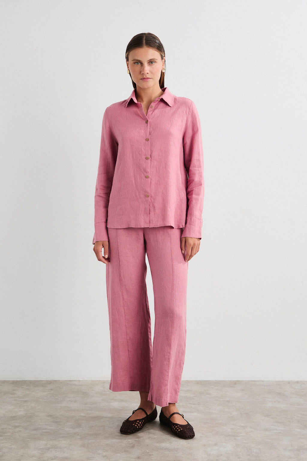 MUS & BOMBON - AURORA SHIRT - ROSA