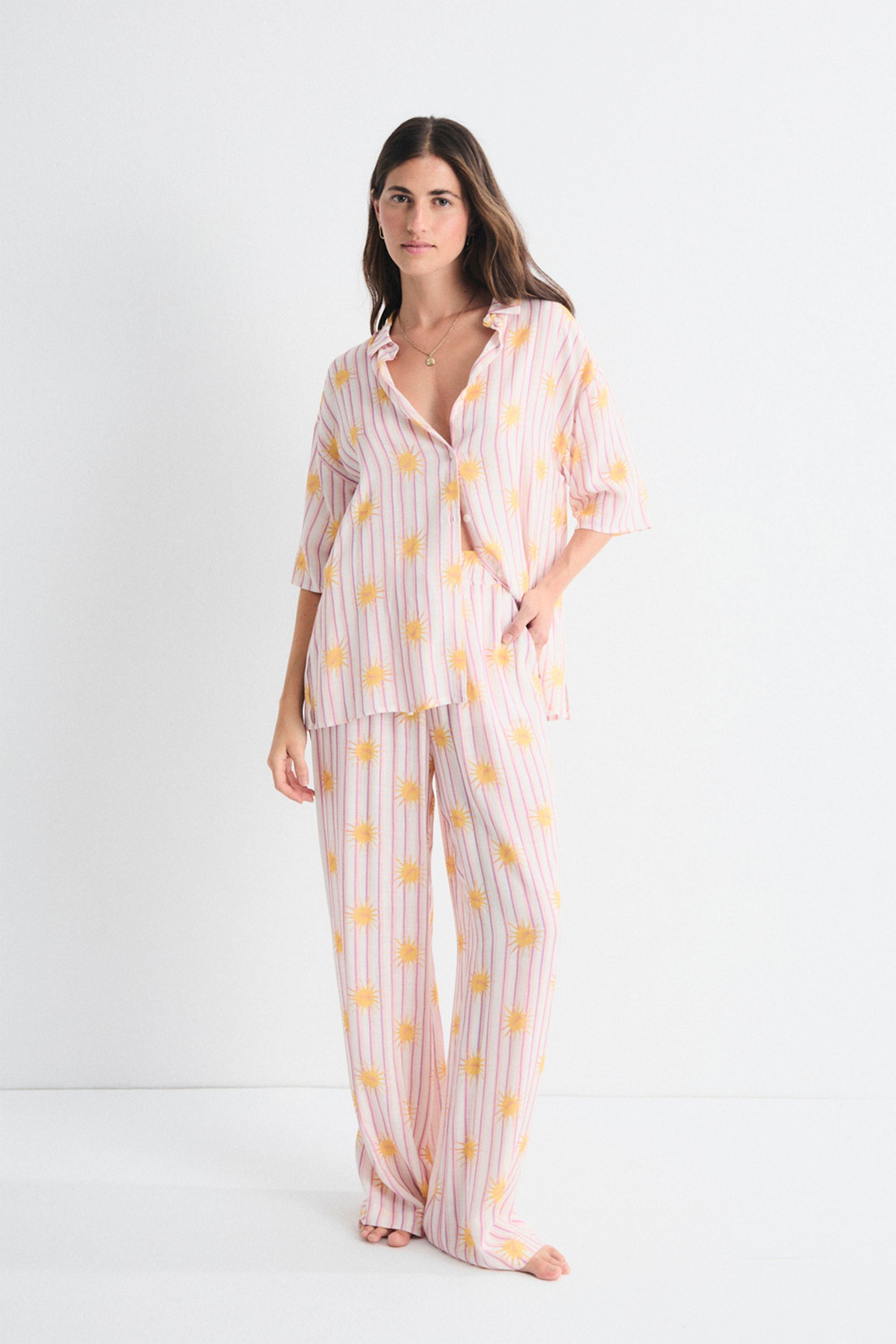 MUS & BOMBON - SOLEADO SHIRT - ROSA