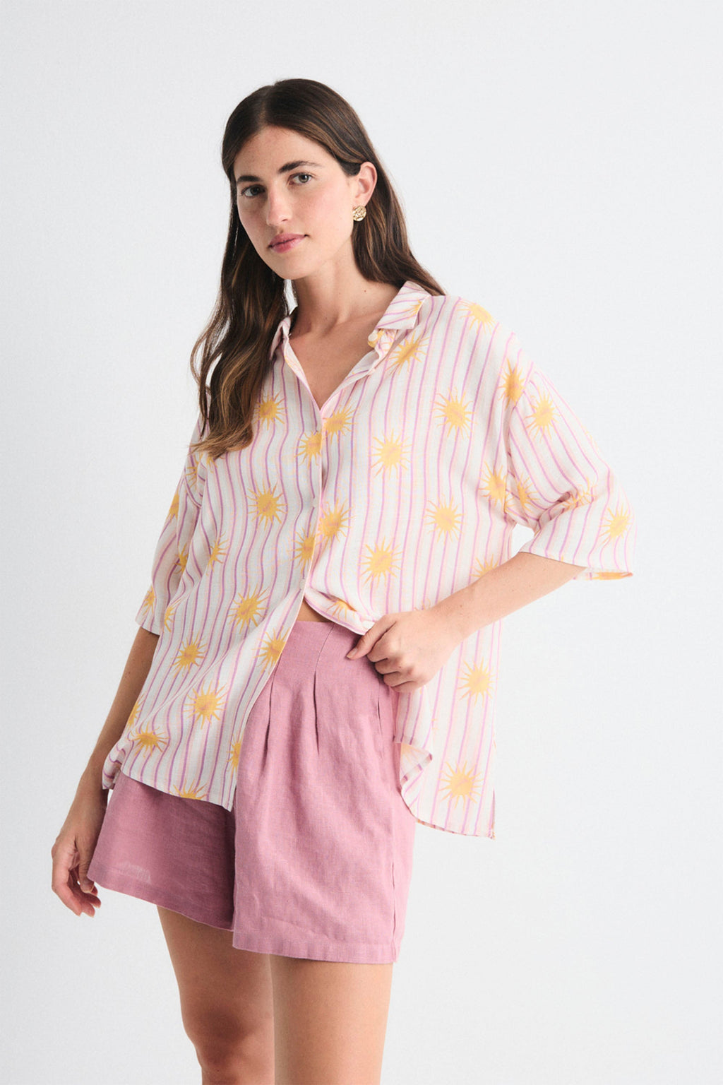 MUS & BOMBON - SOLEADO SHIRT - ROSA