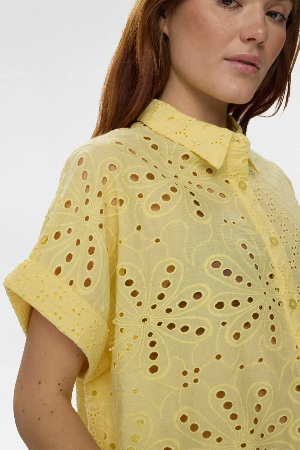 NÜMPH - NUPALMA SLEEVELESS SHIRT - POPCORN