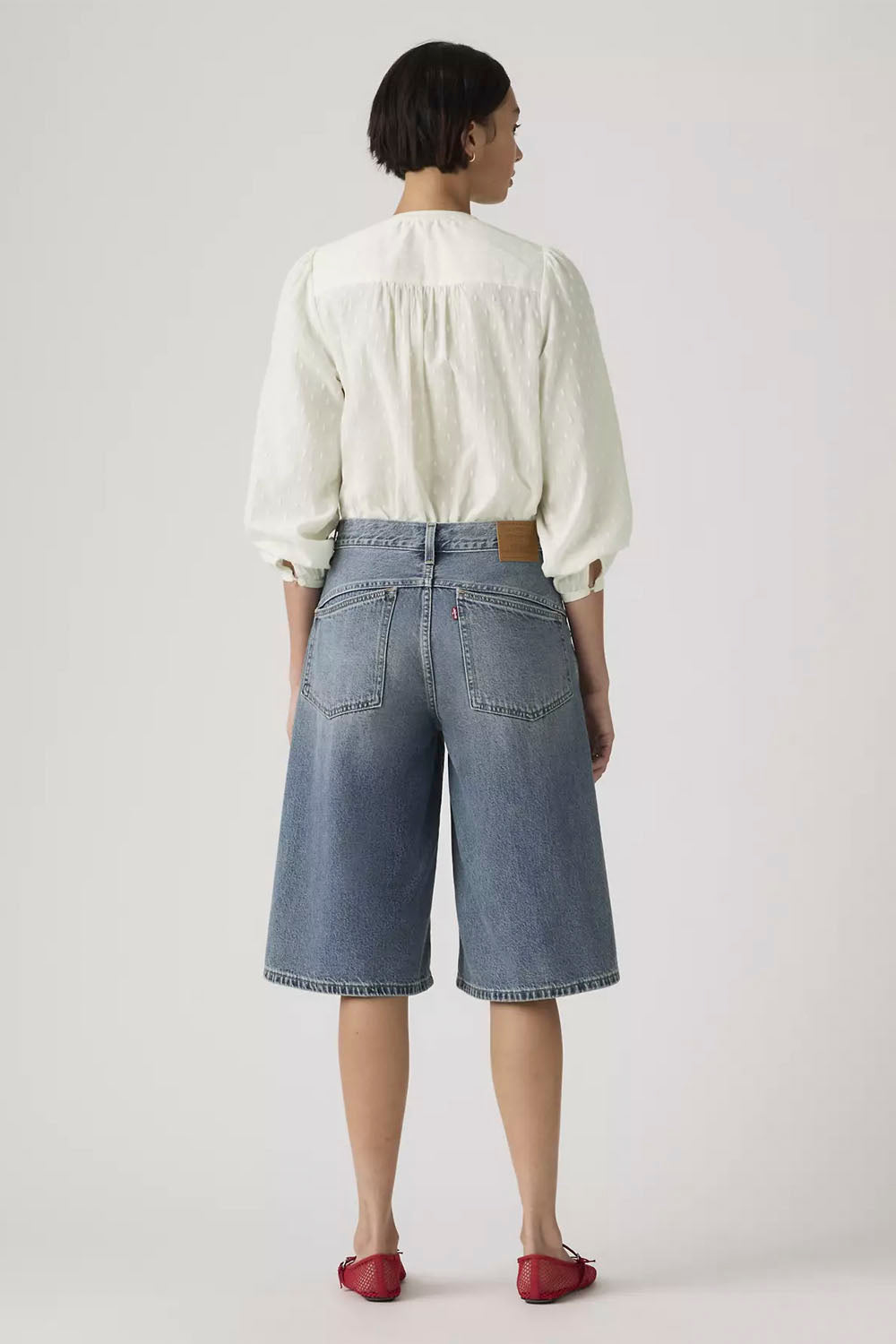 LEVIS - SUPER BAGGY JORT - HAZY  TIMES