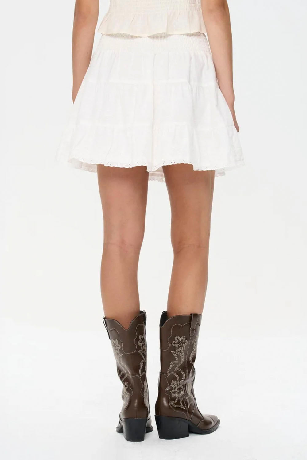 24COLOURS - WHITE SKIRT