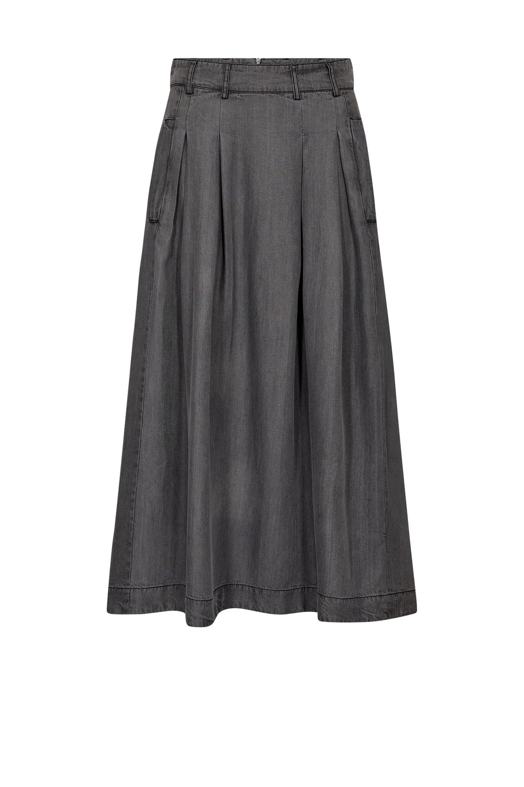 CO´COUTURE - ANYACC DENIM PLEAT SKIRT