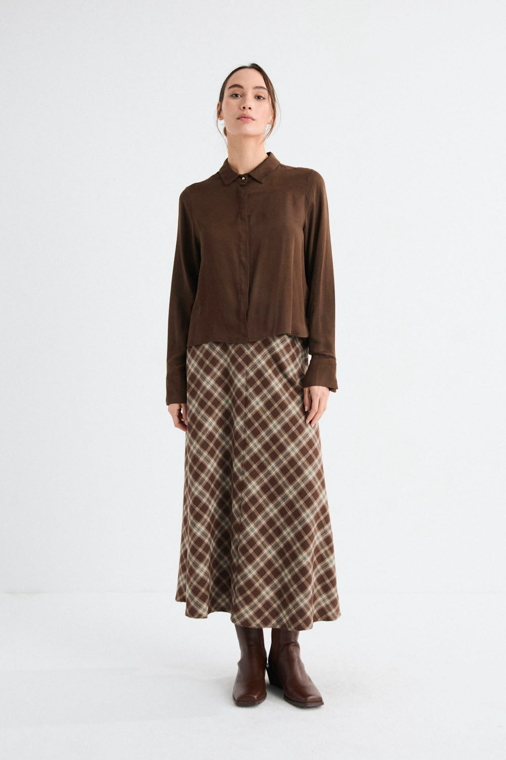 MUS & BOMBON - CALYP MIDI SKIRT