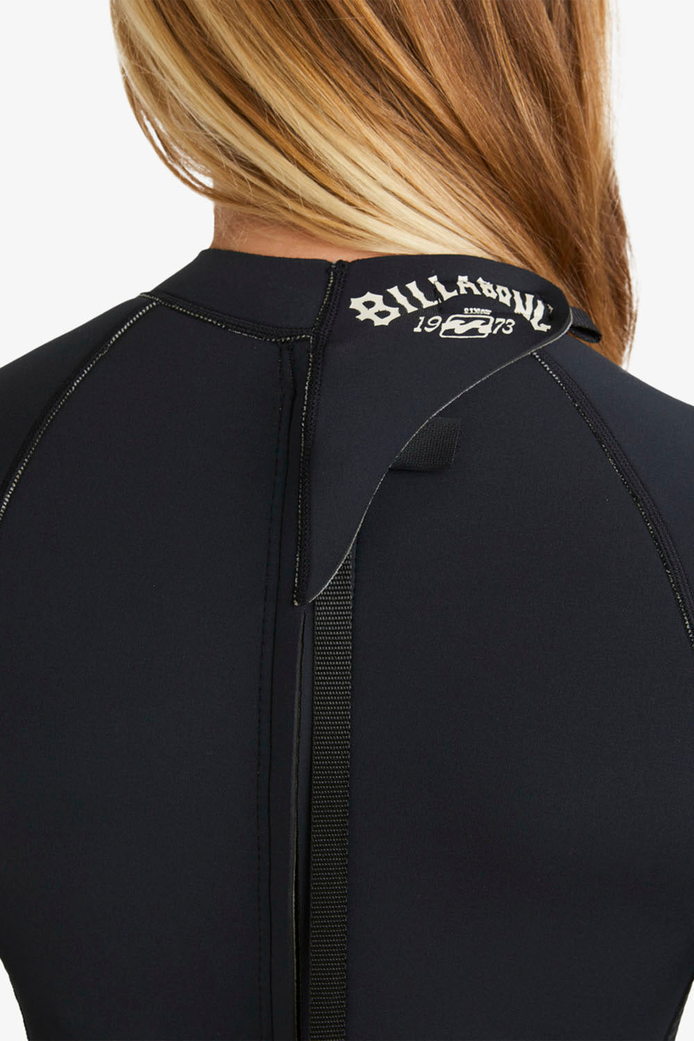BILLABONG - SPRING FEVER NATURAL - 2/2MM - BACK ZIP - BLACK - WOMAN