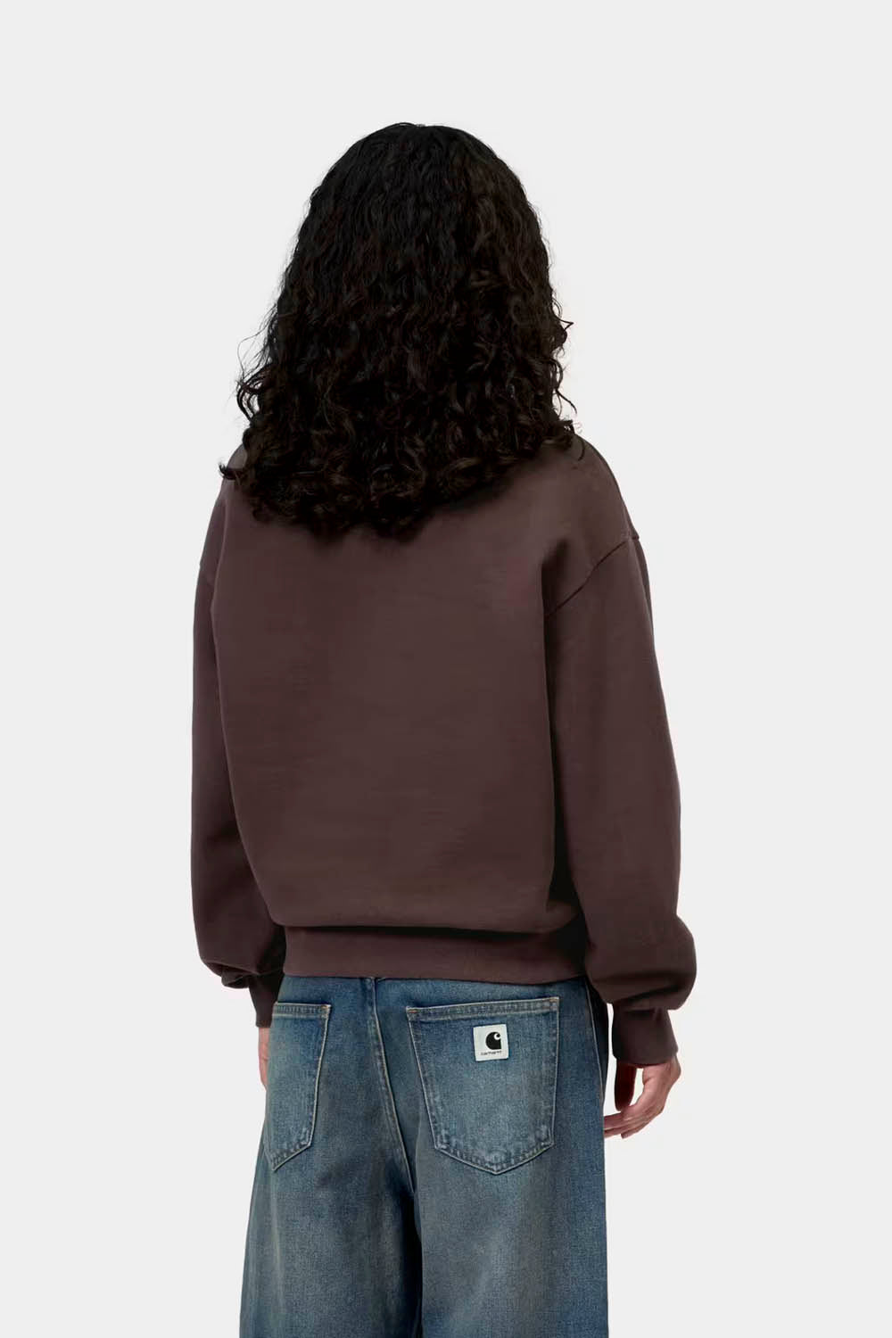 CARHARTT WIP - CASEY HIGH NECK SWEAT - PALISANDER