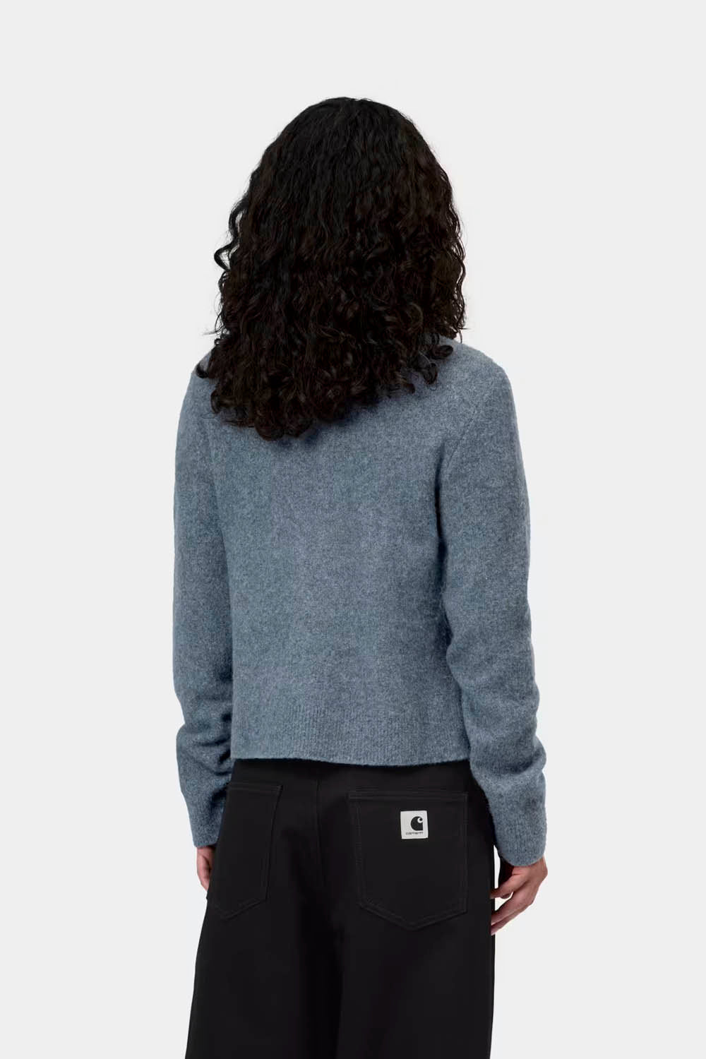 CARHARTT WIP - CURTIS SWEATER - TANGLED SHADY BLUE